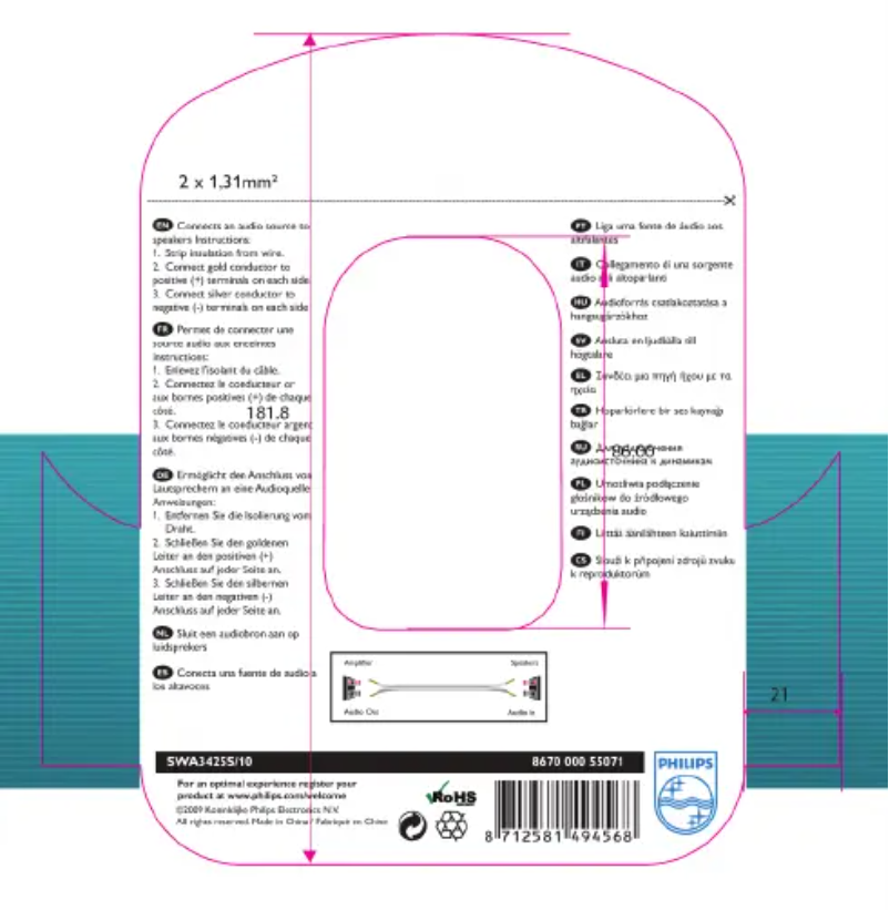 First page image of the manual for SWA3425S