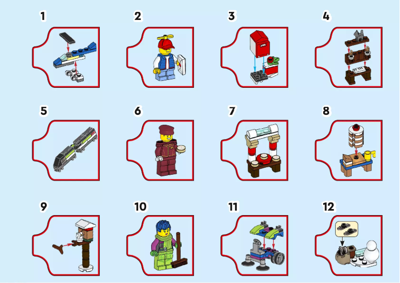 Page 1 de la notice Manuel utilisateur Lego City 60352