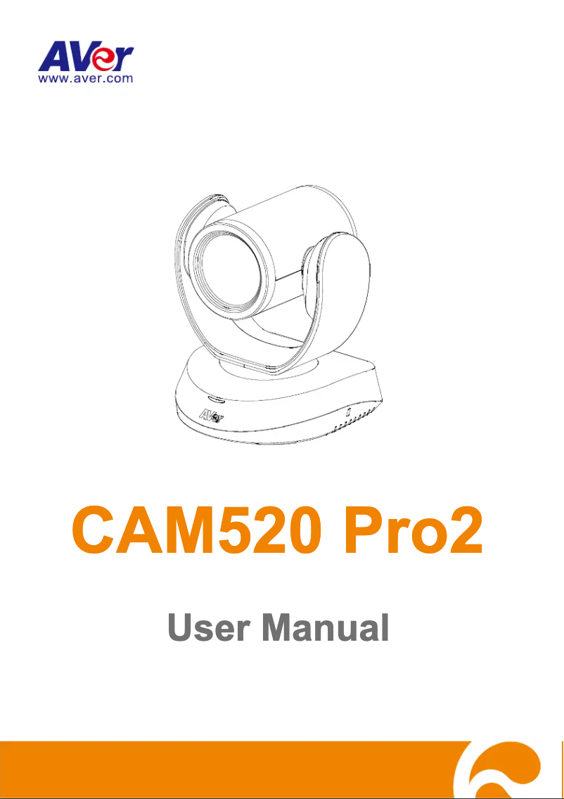 Page 1 de la notice Manuel utilisateur AVer CAM520