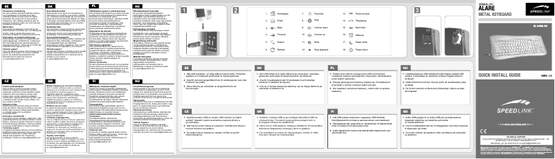 Image de la première page du manuel de l'appareil SL-6465 Alare