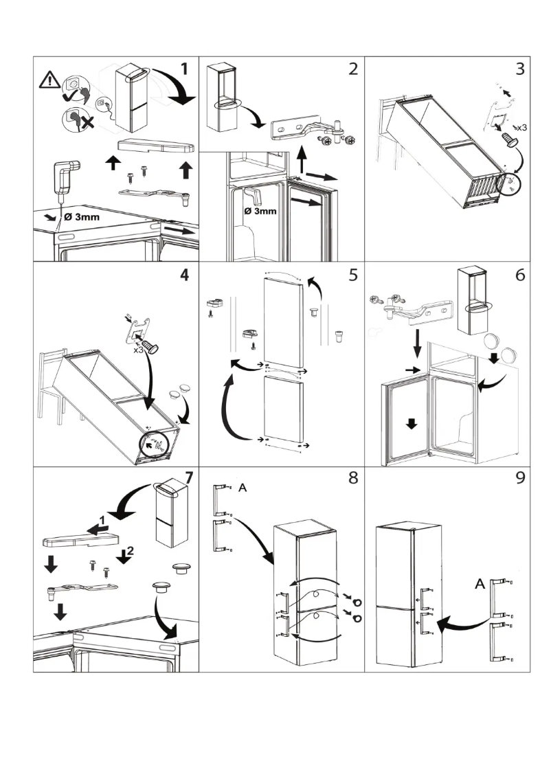 Page 1 de la notice Instructions de sécurité Hotpoint HAFC9 TI32SX