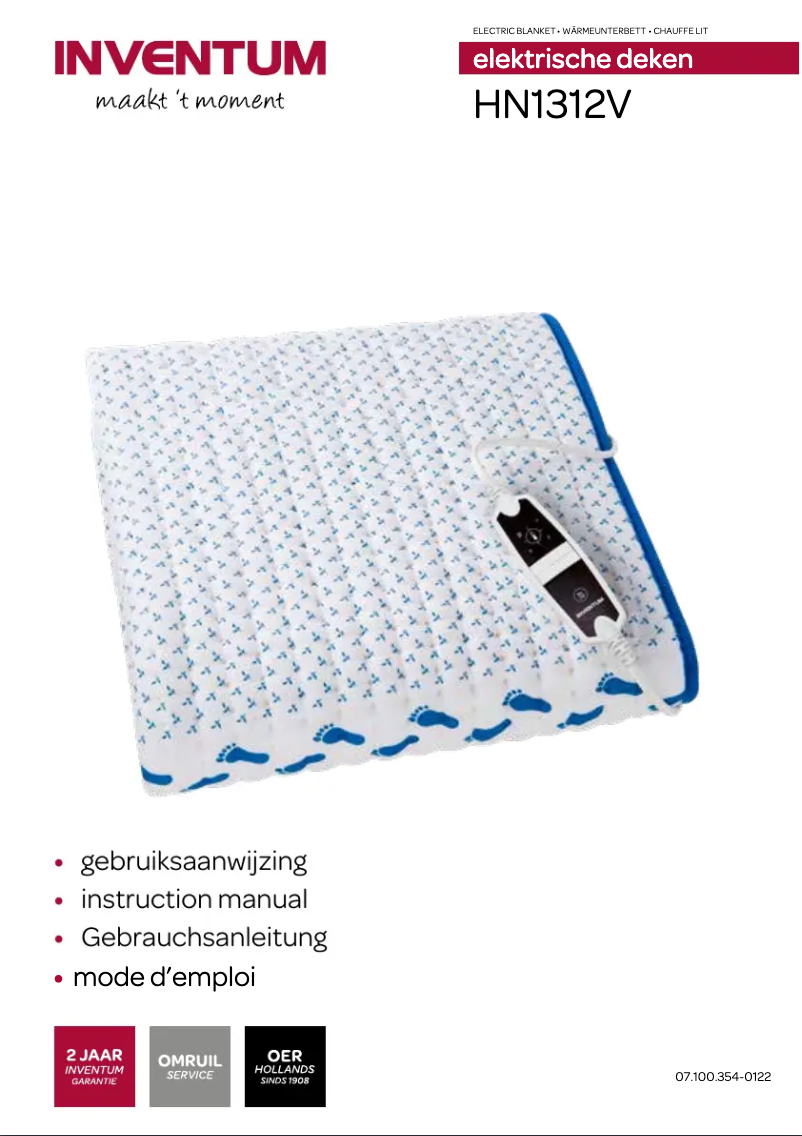 Page n°1 - Manuel utilisateur Inventum HN1312V