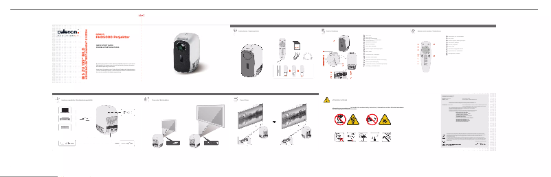 Image de la première page du manuel de l'appareil FHD5000