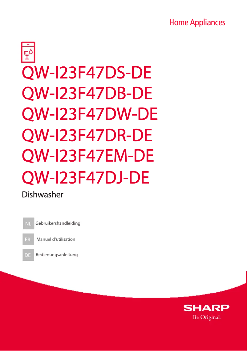 Image de la première page du manuel de l'appareil QW-I23F47DW-DE
