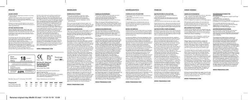 Page n°1 - Manuel utilisateur Thunderplugs Classic