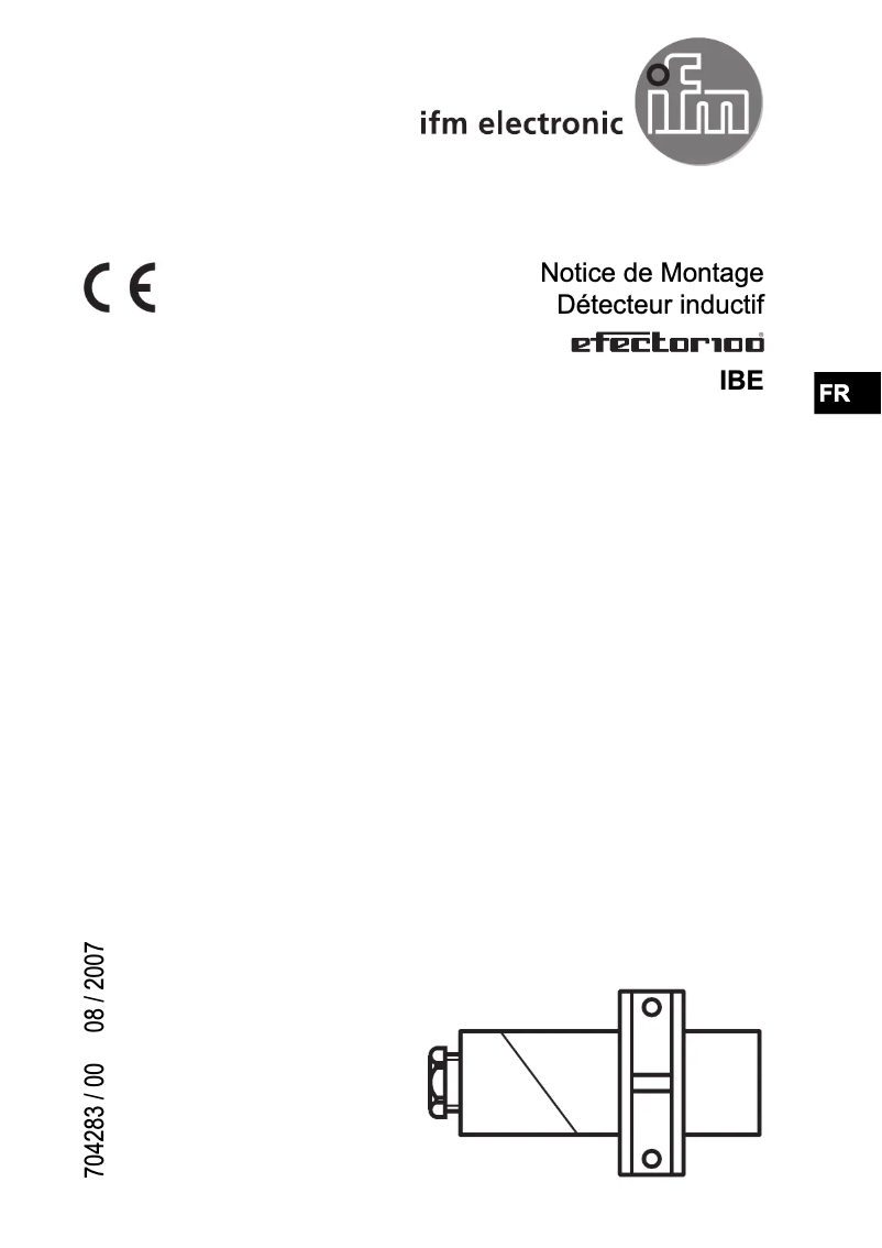 Page 1 de la notice Manuel utilisateur IFM IB5162