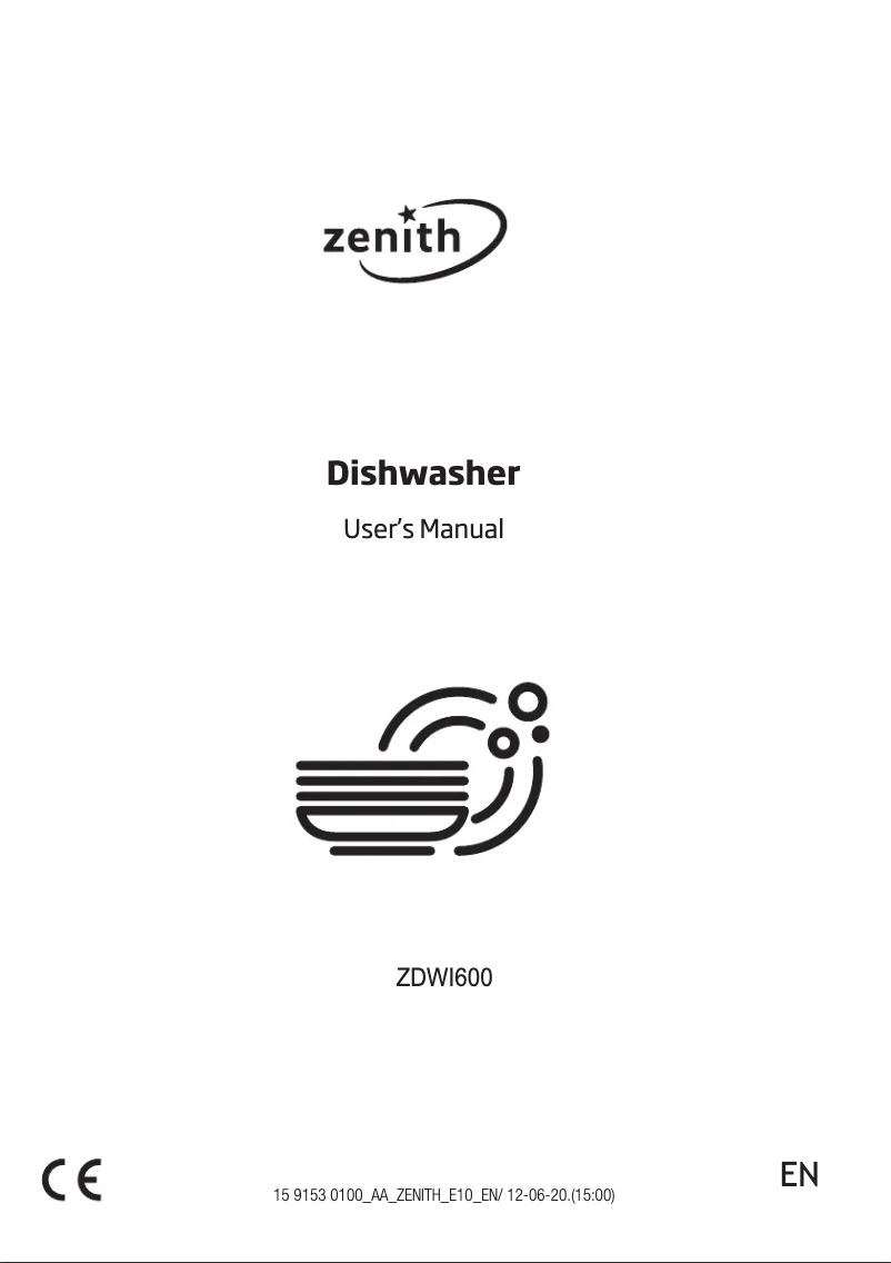 Page 1 de la notice Manuel utilisateur Zenith ZDWI600