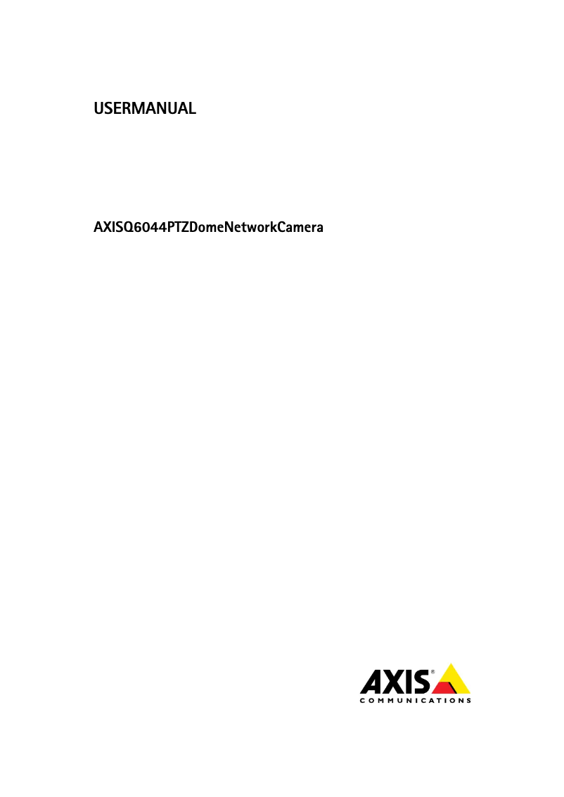 Imagen de la primera página del manual del dispositivo Q6044