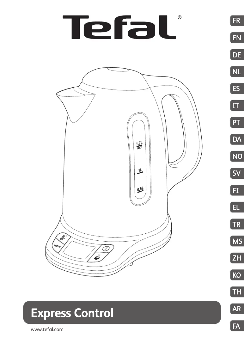 Page 1 de la notice Manuel utilisateur Tefal Element KI282D