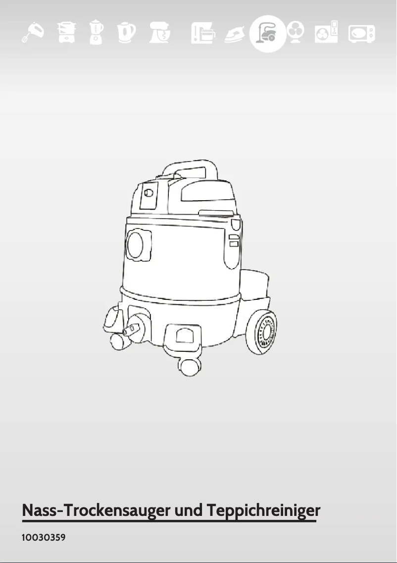 Page 1 de la notice Manuel utilisateur Klarstein 10030359