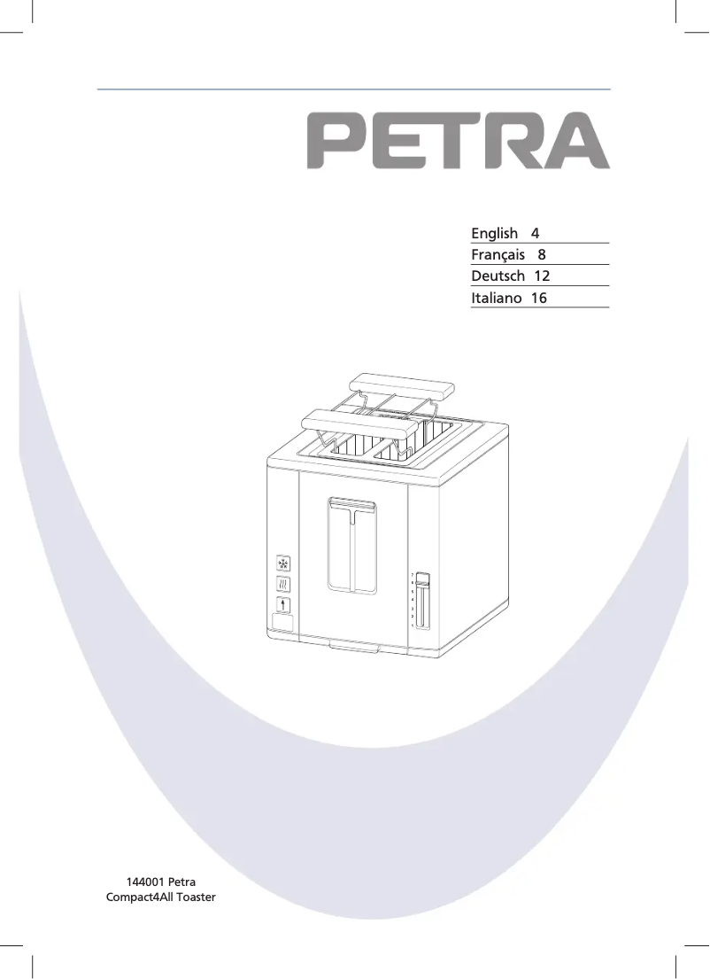 Page 1 de la notice Manuel utilisateur Petra Electric Compact4All TA 29.00