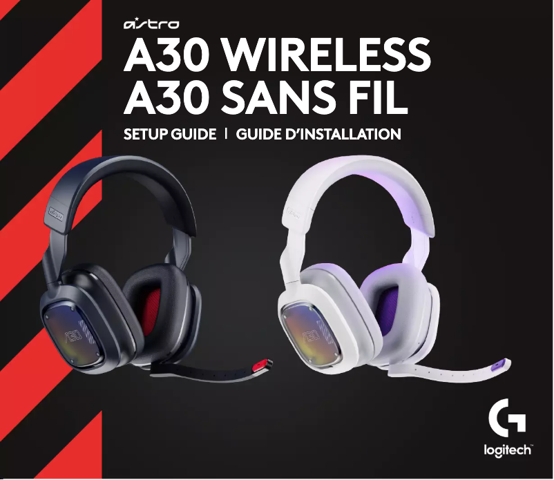 Page 1 de la notice Manuel utilisateur Astro A30