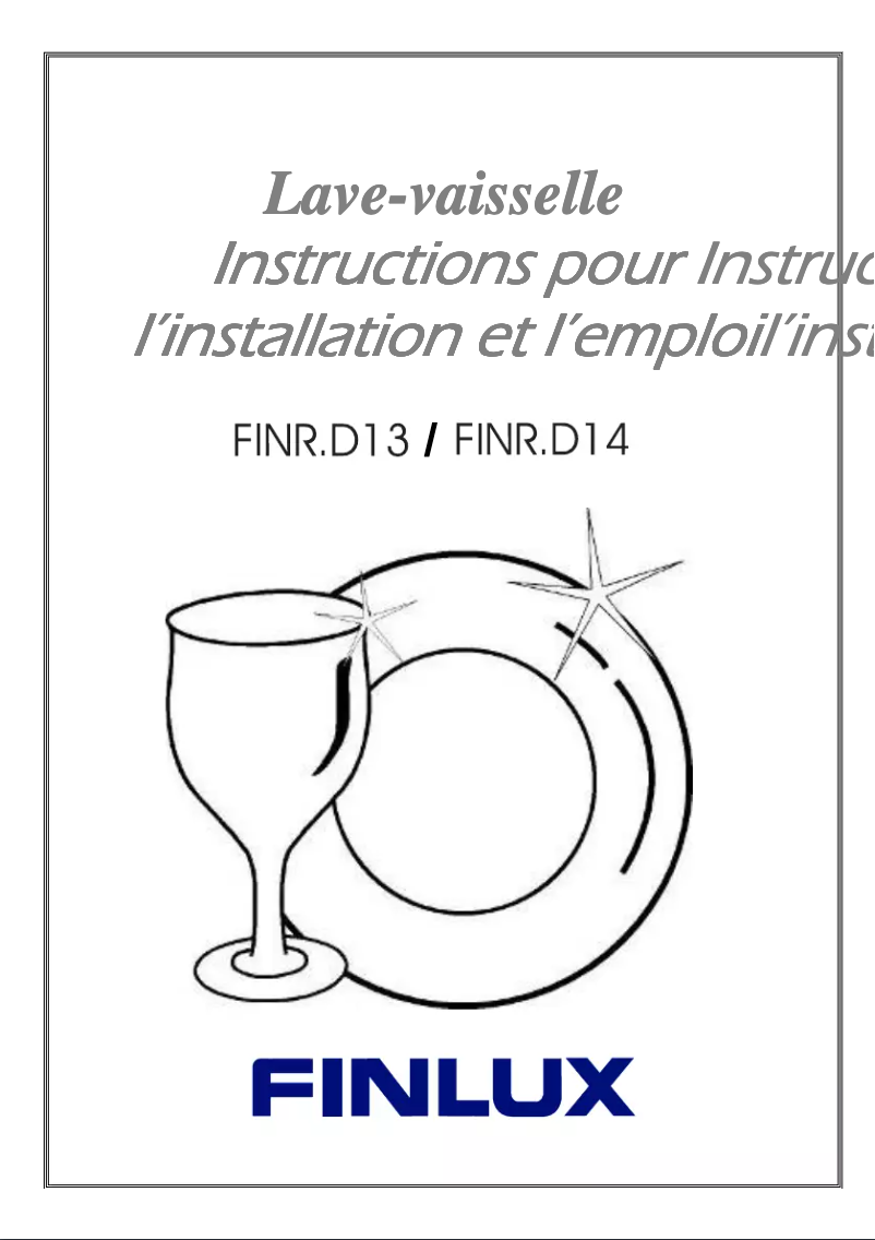 Page n°1 - Manuel utilisateur Finlux FINR.D14