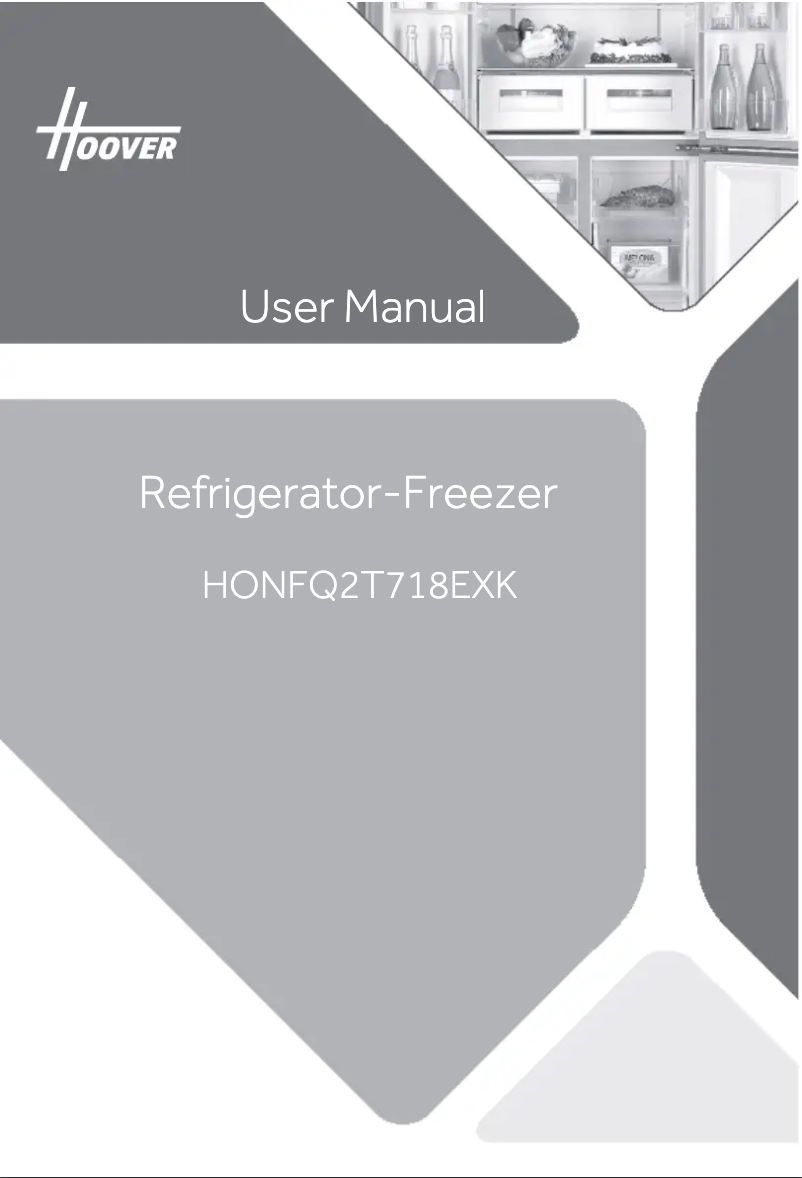 Page n°1 - Manuel utilisateur Hoover HONFQ2T718EXK
