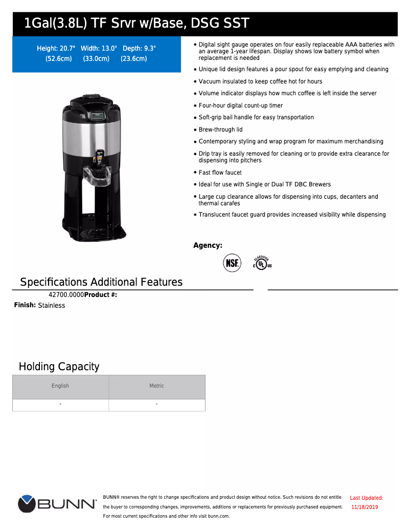 Imagen de la primera página del manual del dispositivo ThermoFresh