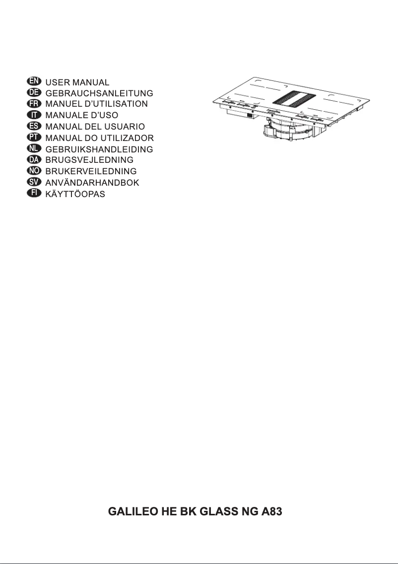Page n°1 - Manuel utilisateur Faber GALILEO HE BK glass NG A83