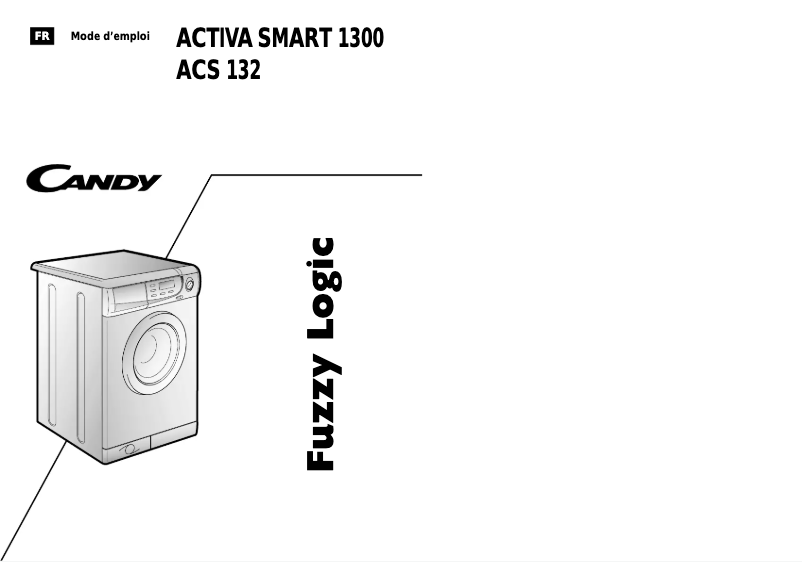 Page 1 de la notice Manuel utilisateur Candy LB ACS132 FR
