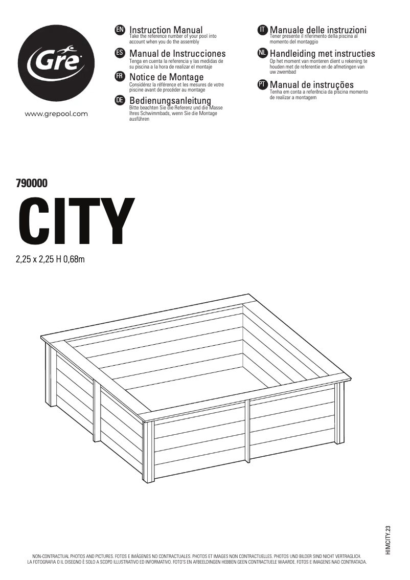 Image de la première page du manuel de l'appareil 790000