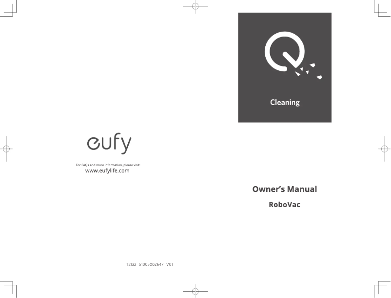 Página 1 del manual Manual de usuario Eufy RoboVac 25C Max