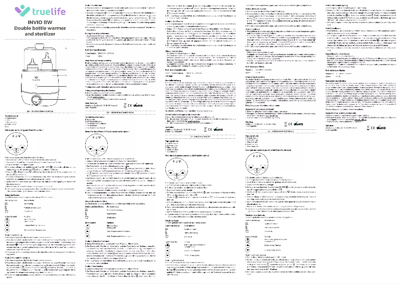 Página 1 del manual Manual de usuario TrueLife Invio BW