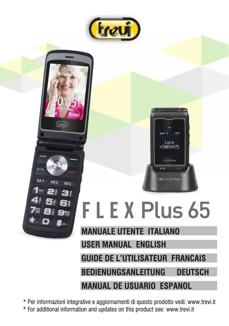 Imagen de la primera página del manual del dispositivo Flex Plus 65