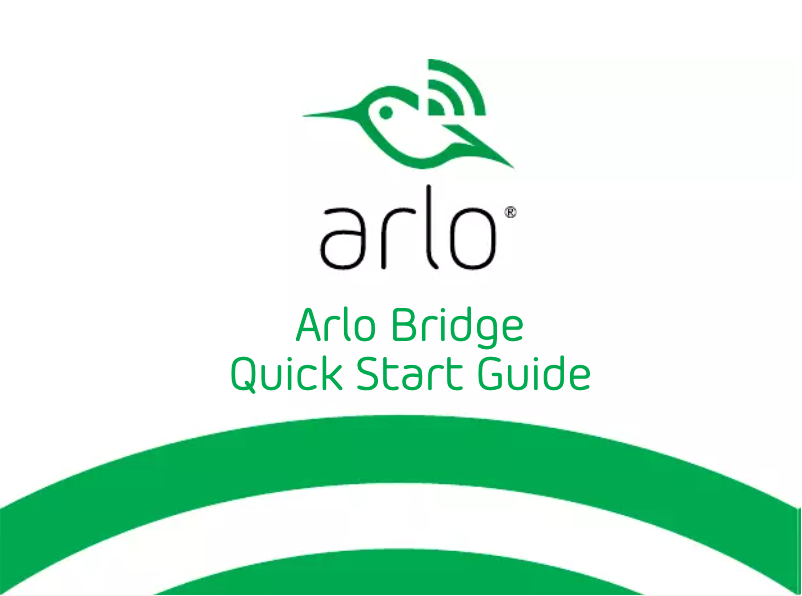 Page n°1 - Manuel utilisateur Arlo Bridge ABB-1000
