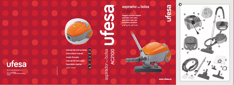 Imagen de la primera página del manual del dispositivo AC2100