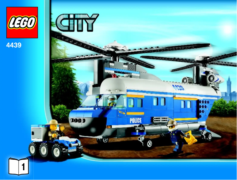 Page n°1 - Manuel utilisateur Lego Heavy-lift Helicopter