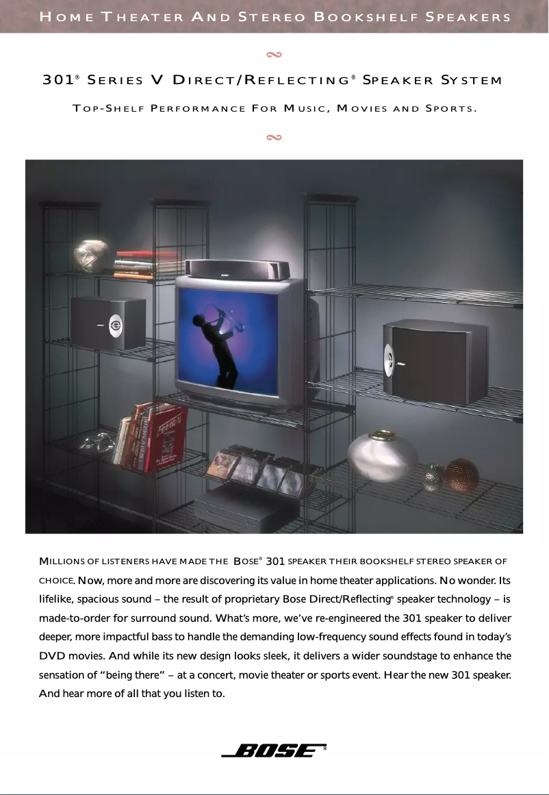 Image de la première page du manuel de l'appareil 301 Series V