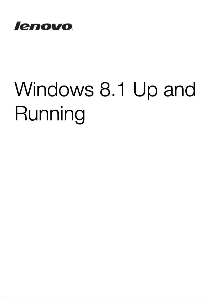 Image de la première page du manuel de l'appareil IdeaPad S410p