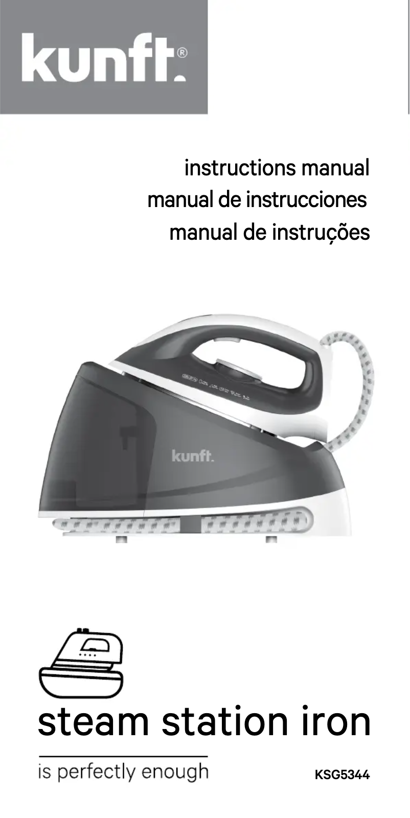 Image de la première page du manuel de l'appareil KSG5344