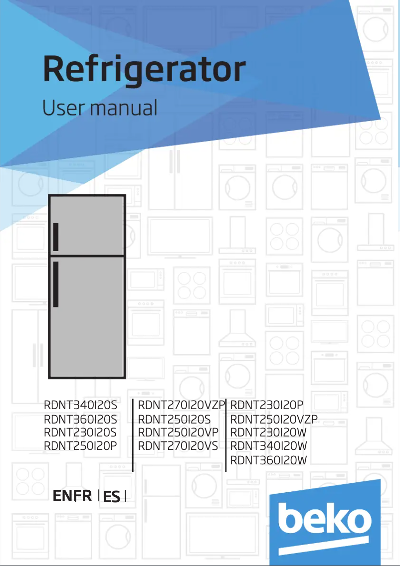 Image de la première page du manuel de l'appareil RDNT230I20P