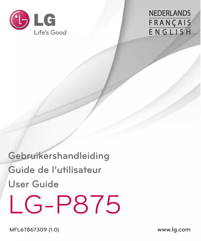 Page n°1 - Manuel utilisateur LG Optimus F5