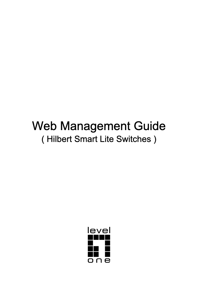 Page 1 de la notice Mode d'emploi LevelOne IGS-2108