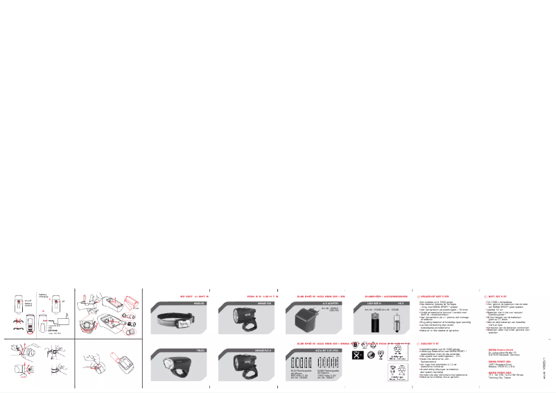 Image de la première page du manuel de l'appareil Cubelight