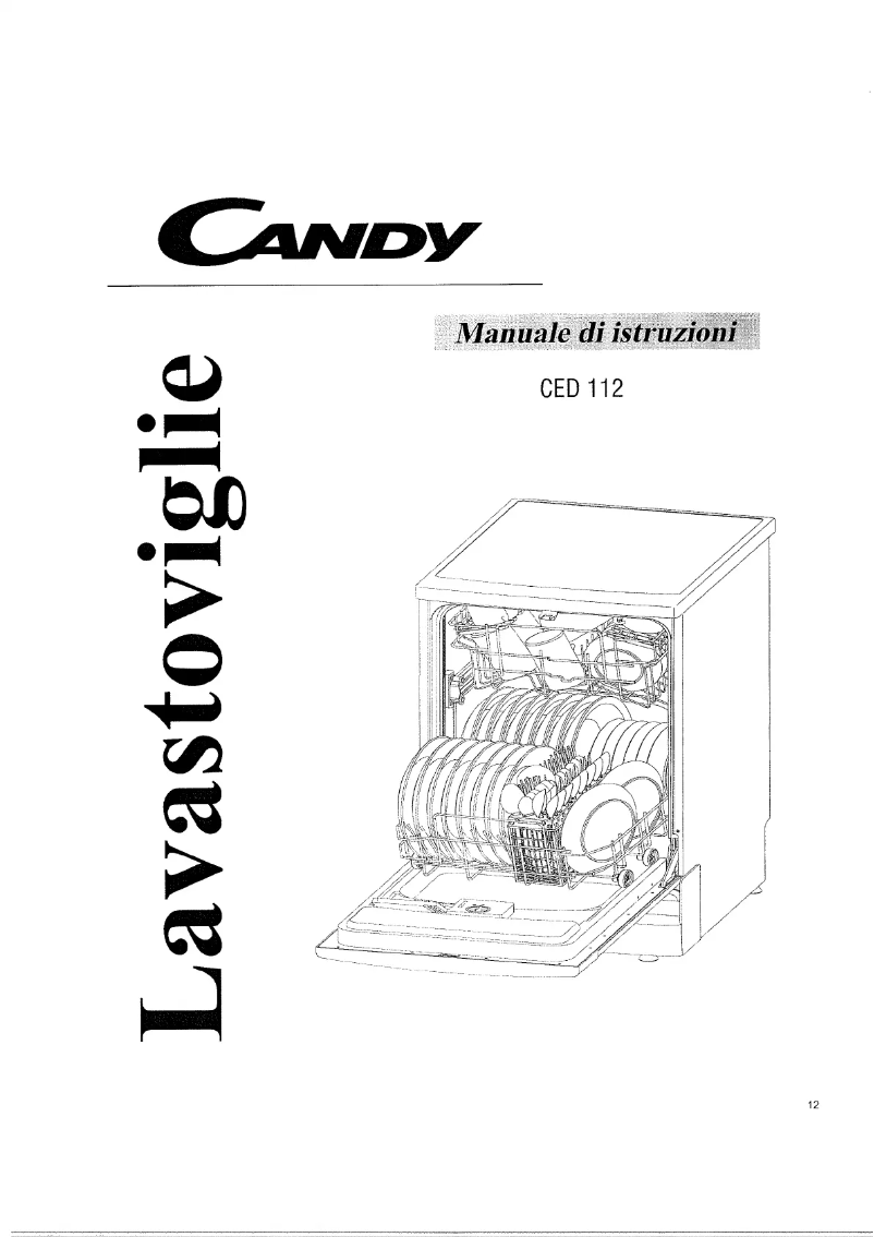 Page n°1 - Manuel utilisateur Candy CED 112