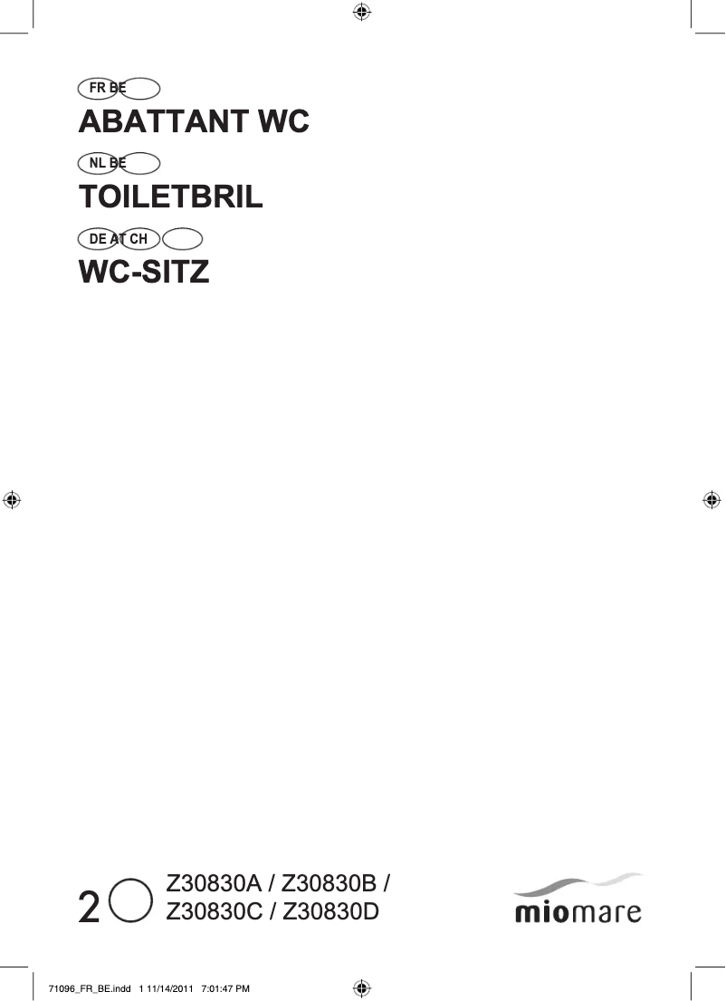 Imagen de la primera página del manual del dispositivo IAN 71096