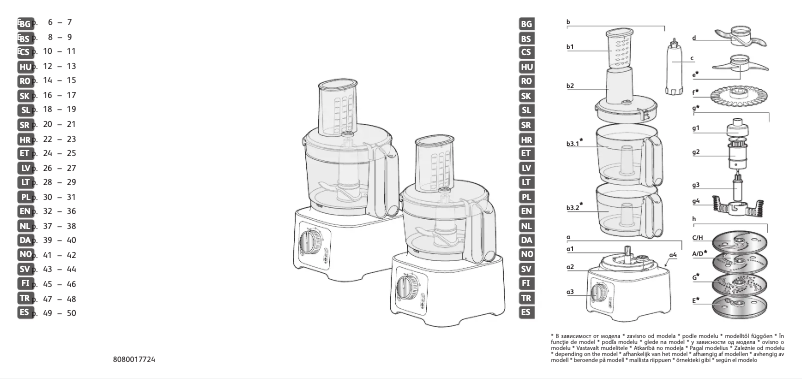 Page n°1 - Manuel utilisateur Tefal Double-Force Compact DO5421