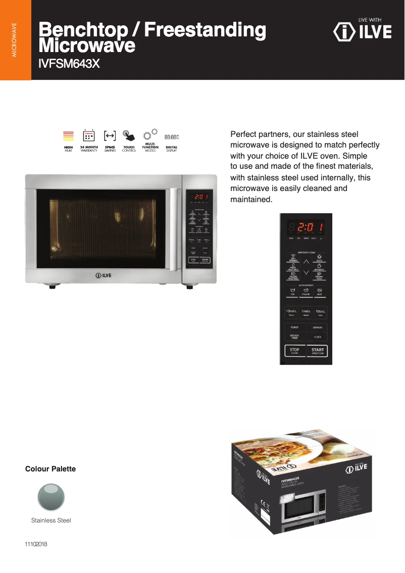 Image de la première page du manuel de l'appareil IVFSM643X