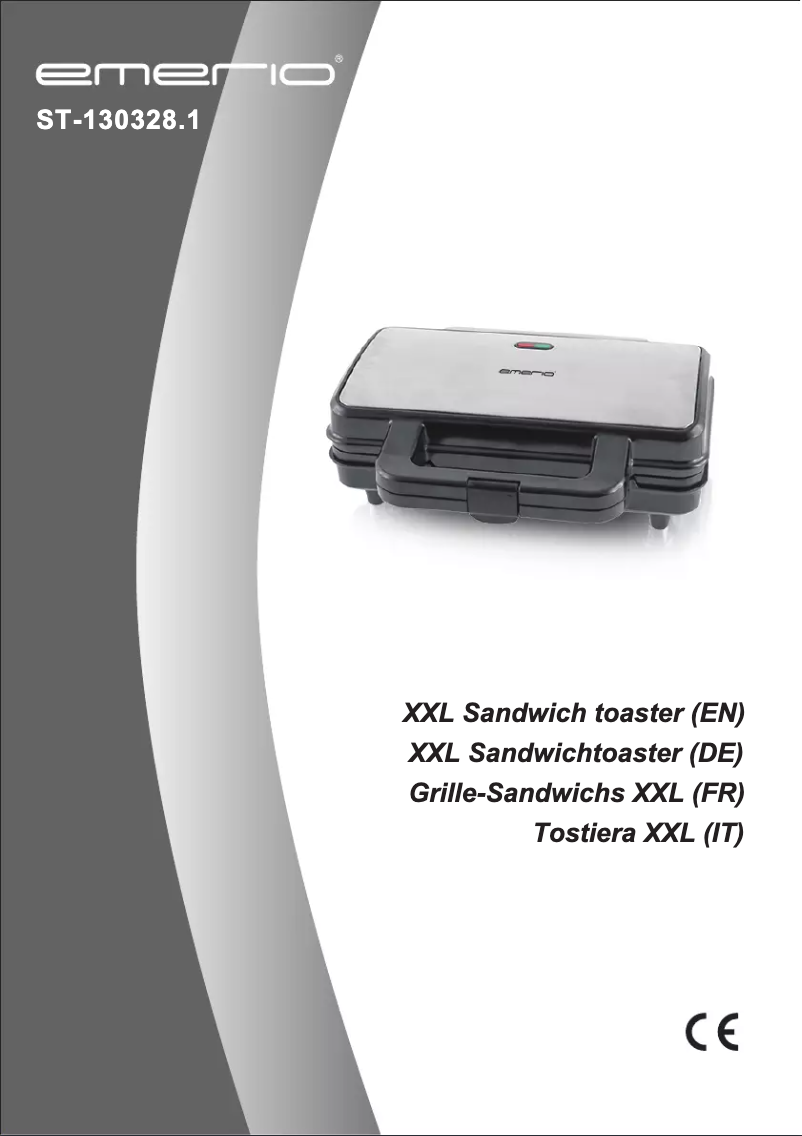 Page 1 de la notice Manuel utilisateur Emerio ST-130328.1