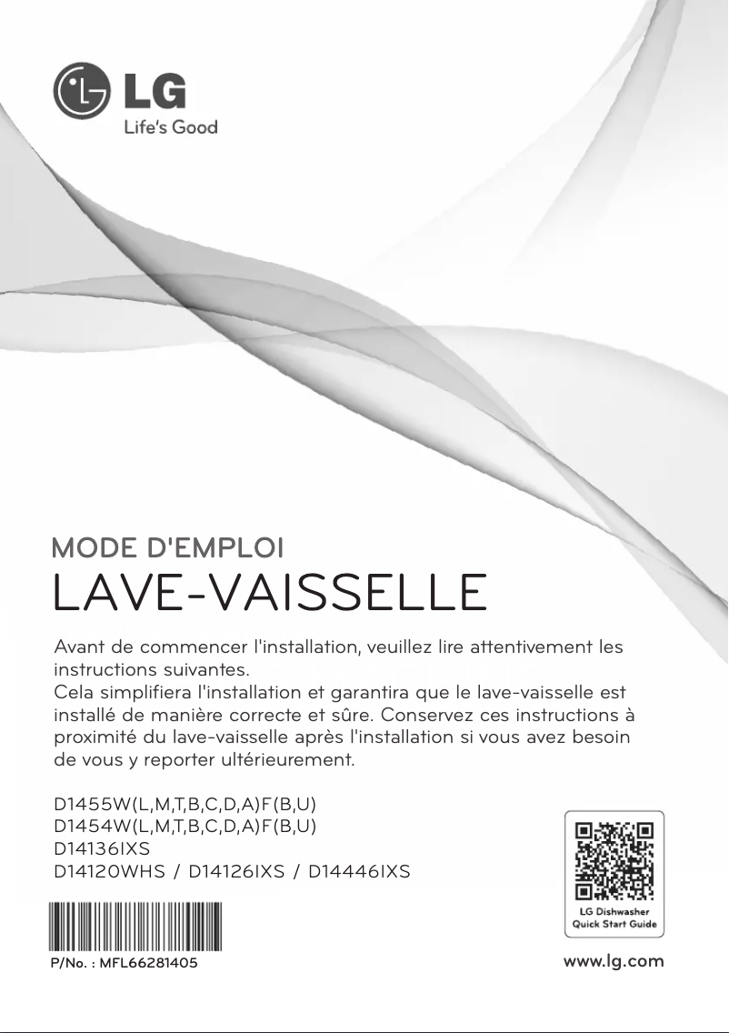 Página 1 del manual Manual de usuario LG D14446IXS