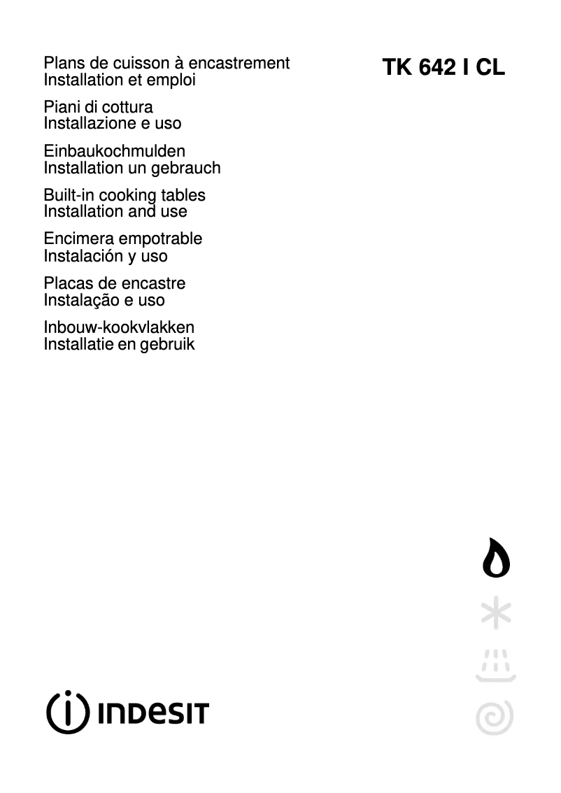 Image de la première page du manuel de l'appareil TK 642 I CL (T)