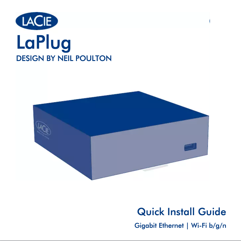 Página 1 del manual Manual de usuario LaCie LaPlug