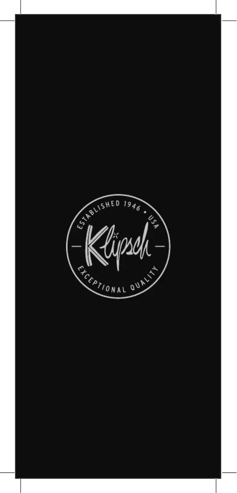 Page n°1 - Mode d'emploi Klipsch T5M