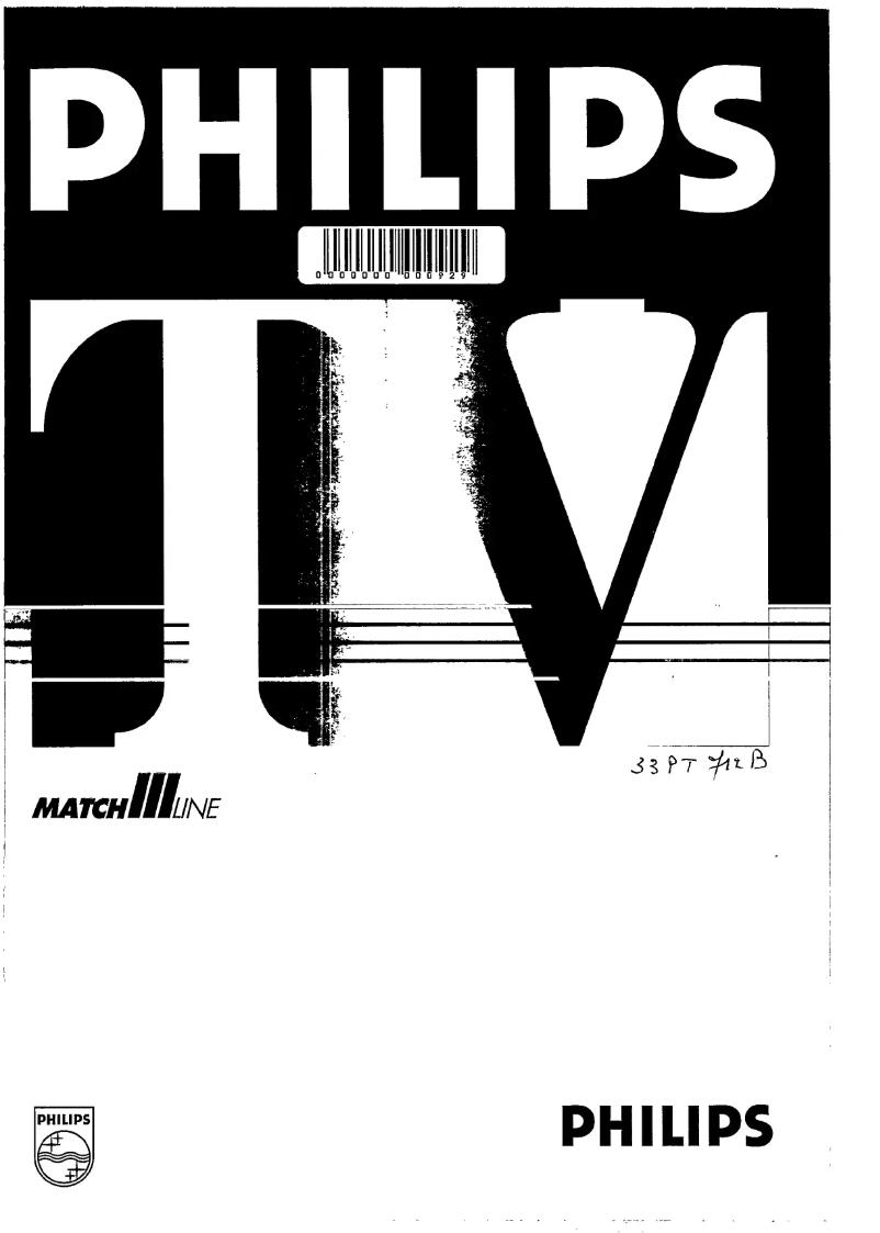 Página 1 del manual Manual de usuario Philips 33PT712B