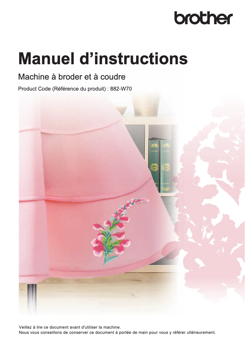 Page n°1 - Manuel utilisateur Brother Innov-is XJ1