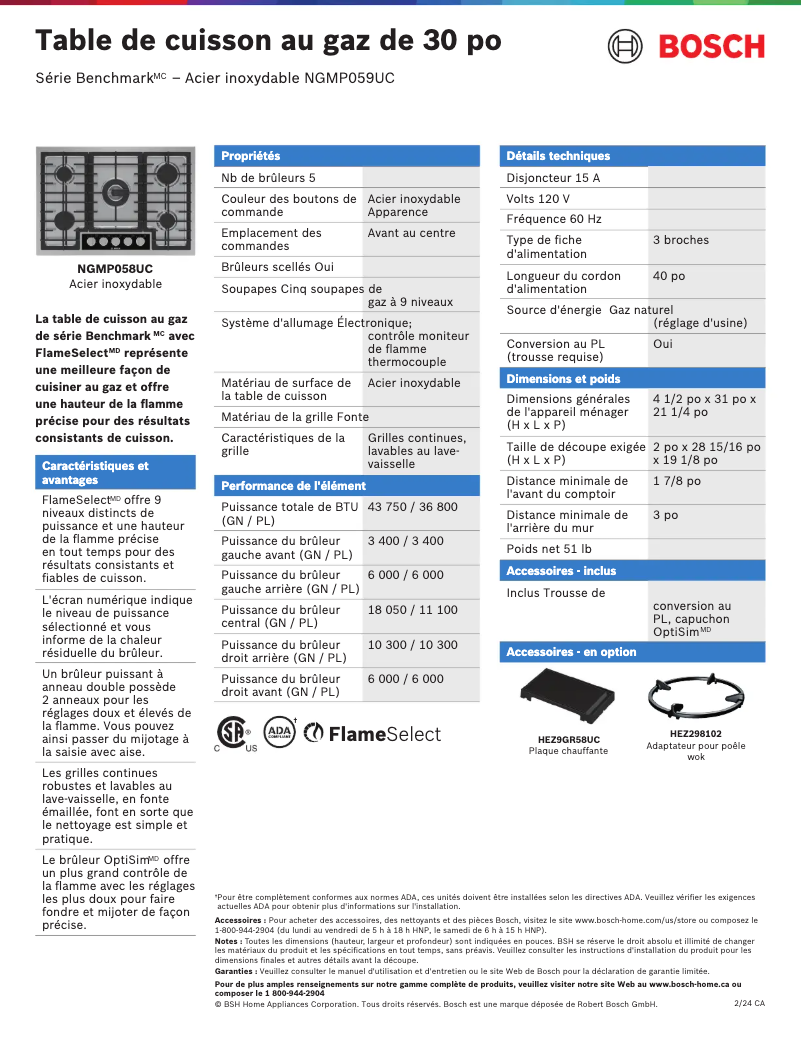 Image de la première page du manuel de l'appareil NGMP059UC