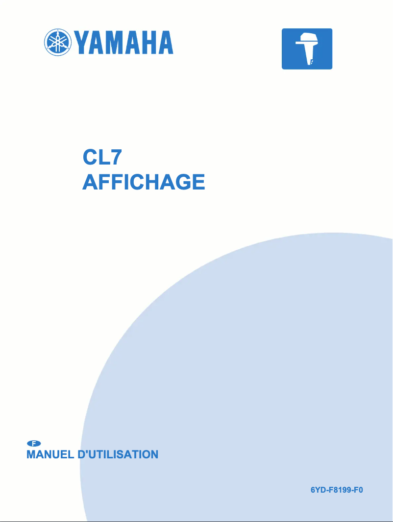 Page n°1 - Manuel utilisateur Yamaha CL7 (2017)