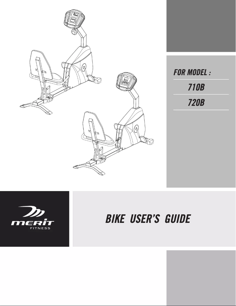 Image de la première page du manuel de l'appareil 720B