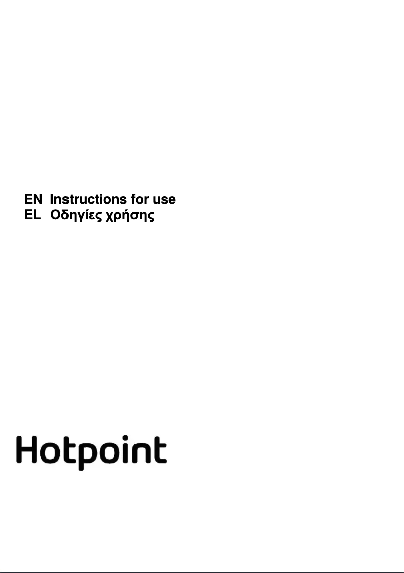 Página 1 del manual Instrucciones / montaje Hotpoint PHVP 82F LT K